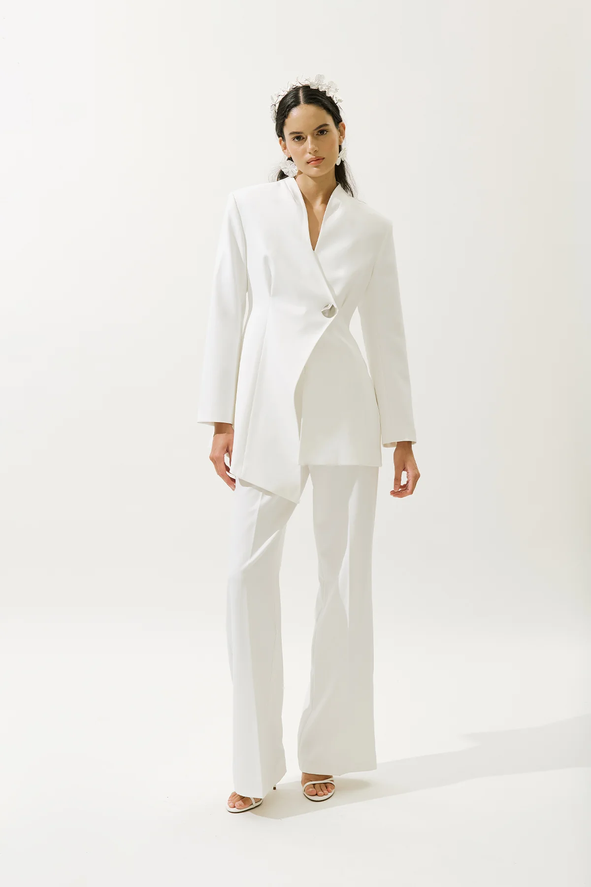 Valentine Trousers Ecru - Image 2