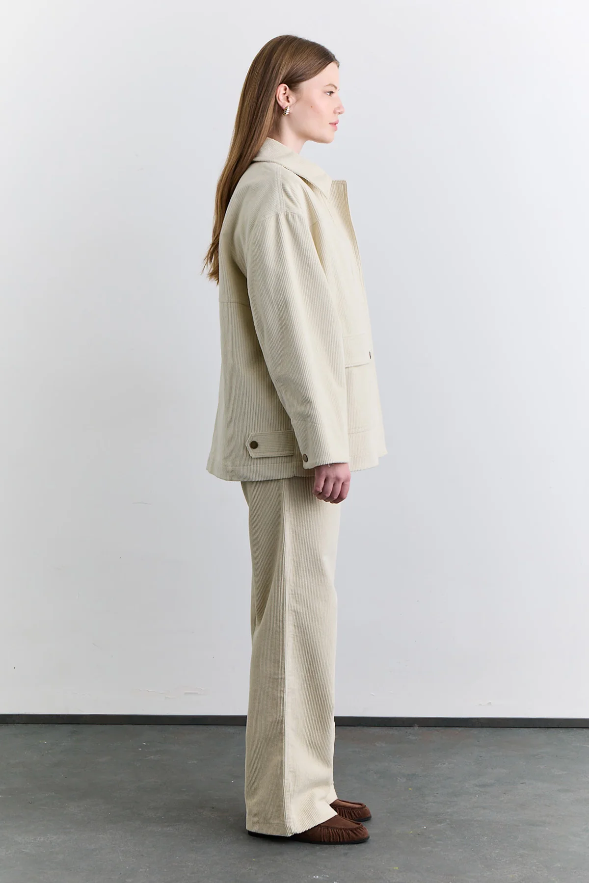 Velvet Worker Jacket Vanilla - Image 4