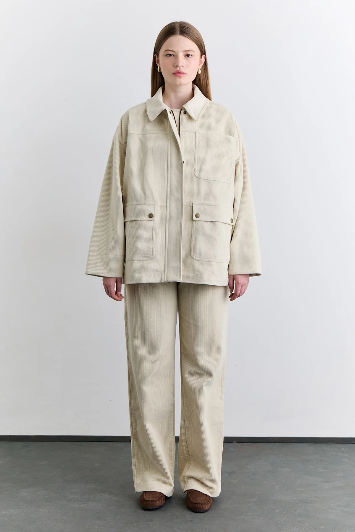 Velvet Worker Jacket Vanilla - Image 7