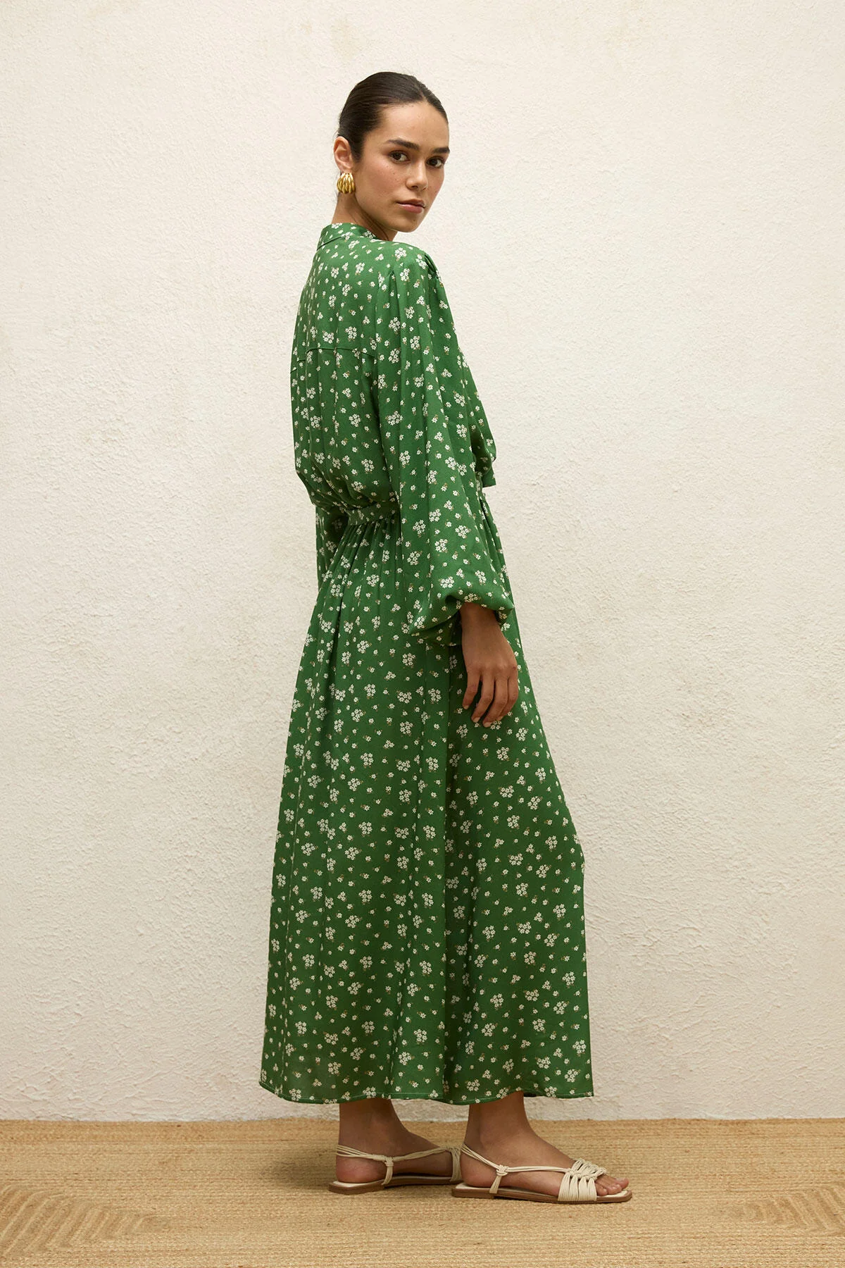 Viscose Patterned Dress Ditsy - Image 5