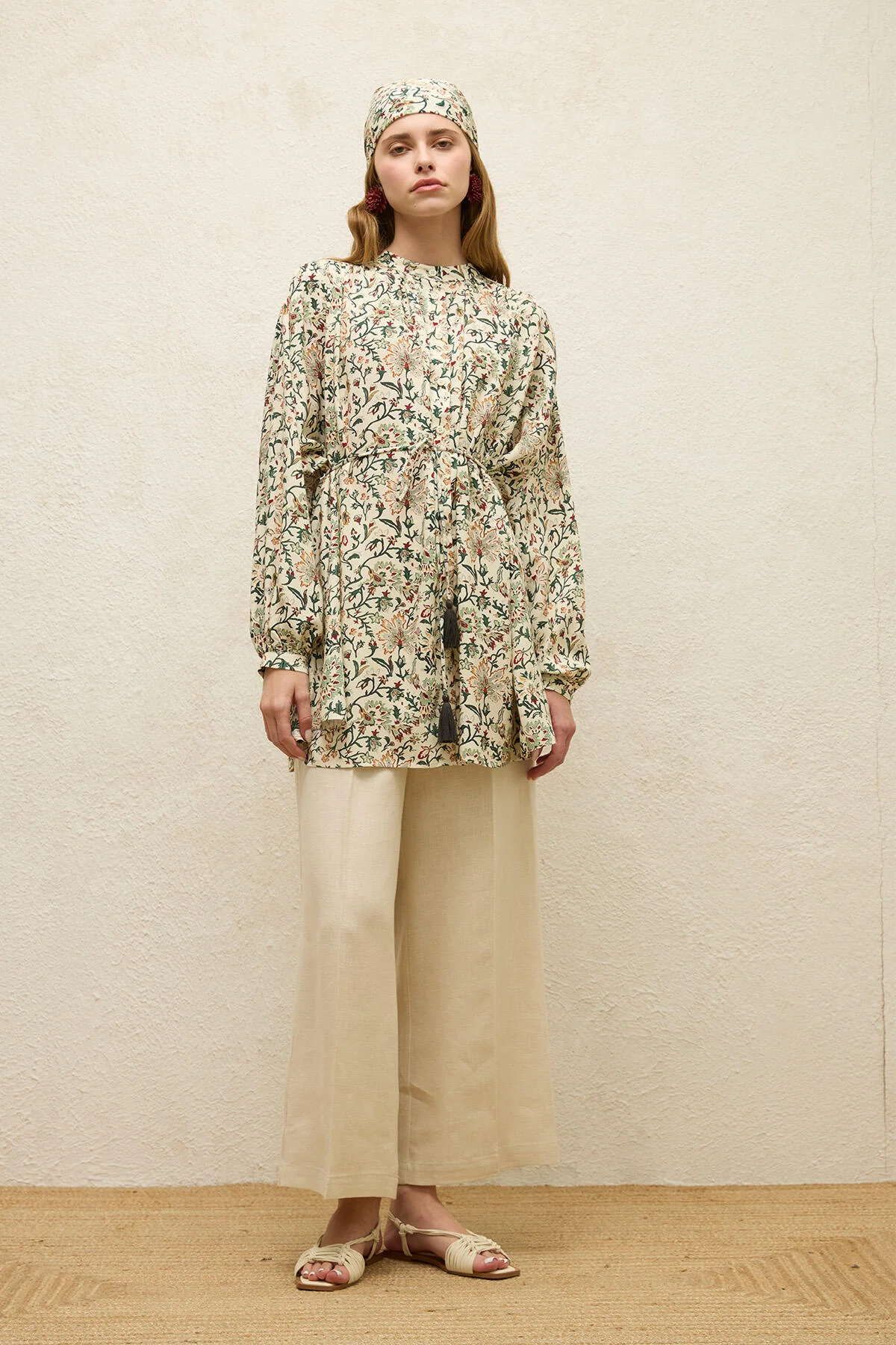Viscose Patterned Tunic Ira - Image 3